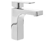 Basin Mixer Tap IRUPU Brass Silver_786377