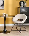 Dining Chair RACHEL Velvet Off-White