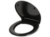 Tampa de sanita PAPURI Fecho suave Duroplast Preto