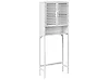 Washing Machine/Toilet Storage Cabinet OKARCHE 63 cm Bamboo White