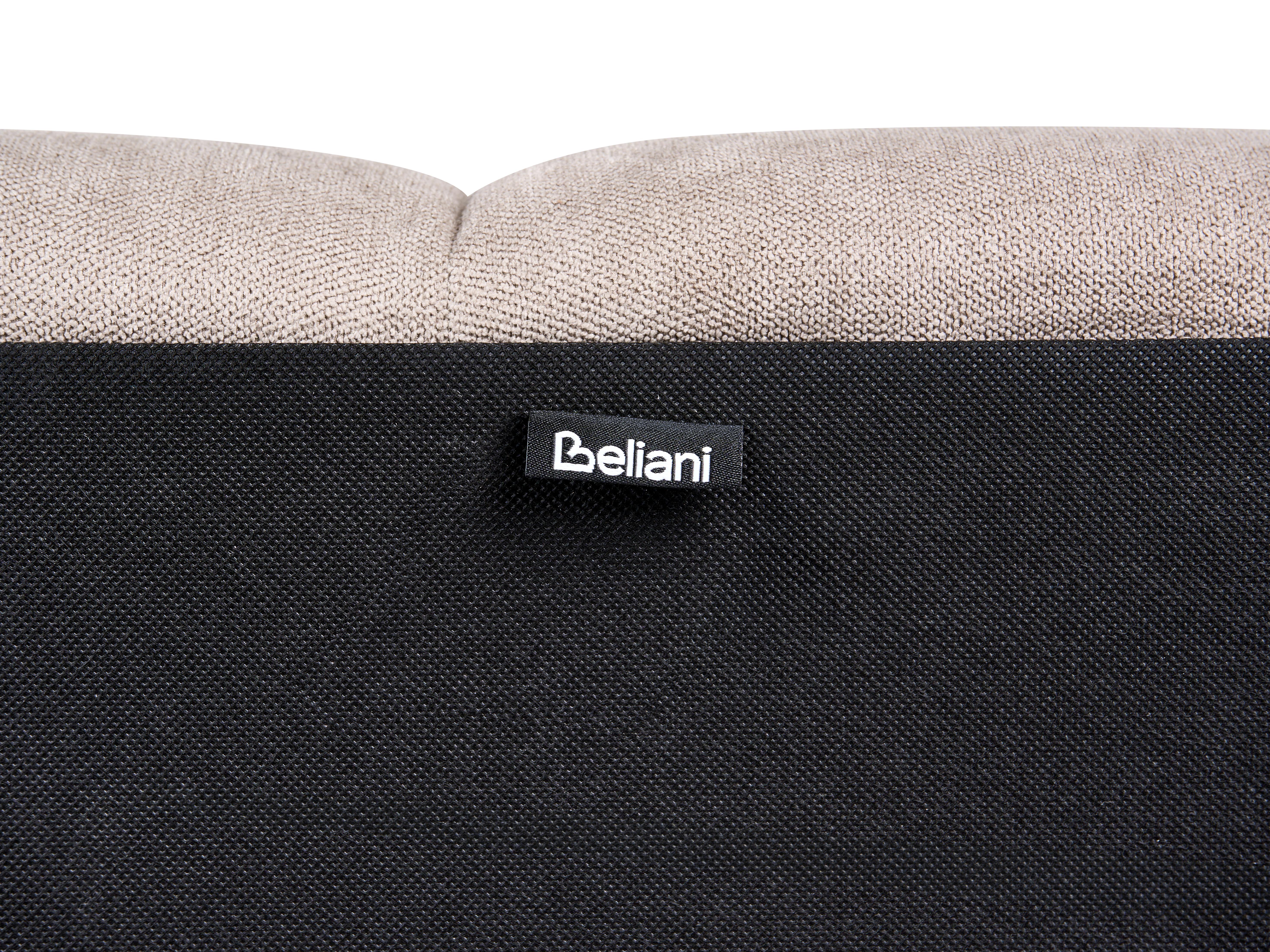 Ottoman Bed VAUVERT Fabric Taupe 140 x 200 cm (EU Double)_1093465