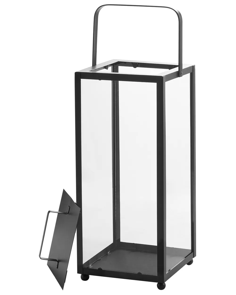 Lampion LEPAR 53 cm Metal Czarny_817752