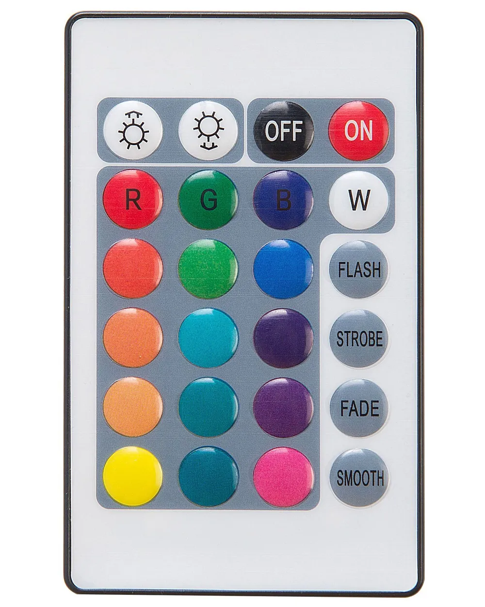 Lampada da terra LED per esterni SABANAS con telecomando Bianco_959863