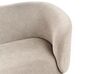 Conjunto de sofás com 6 lugares em tecido taupe LOEN_919706