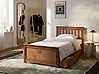 Bed with 2 Drawers OLENDON Pine Wood Brown 90 x 200 cm (EU Single)