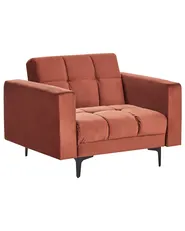 Poltrona ALNES Velluto Rosso chiaro_952554