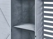 Schowek narzędziowy CENGIO 130 cm 57 cm Drewno jodłowe Szary_1015053
