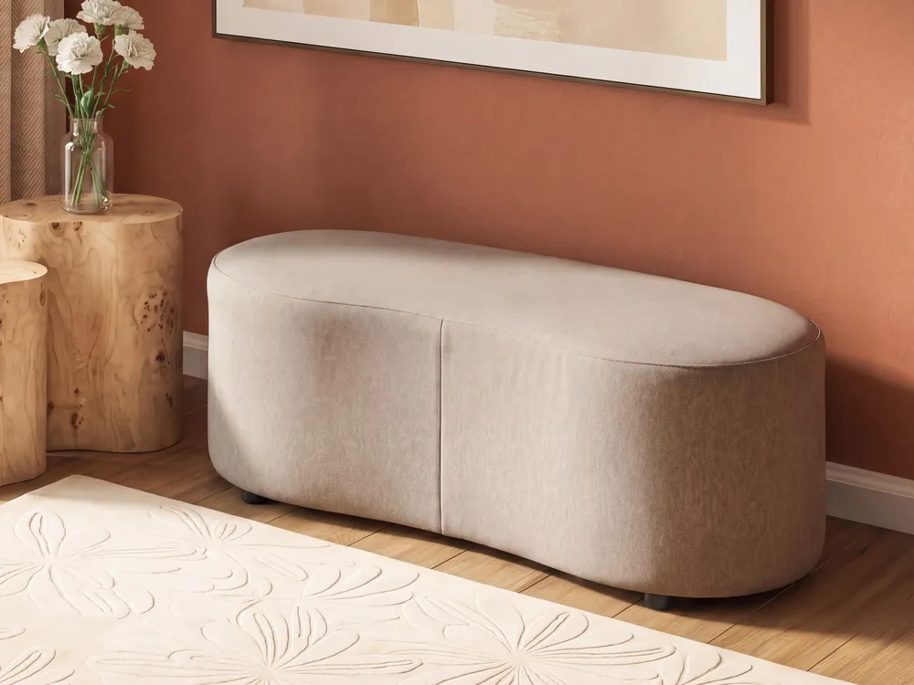 Ottomane AMAL Stoff Beige_1145603