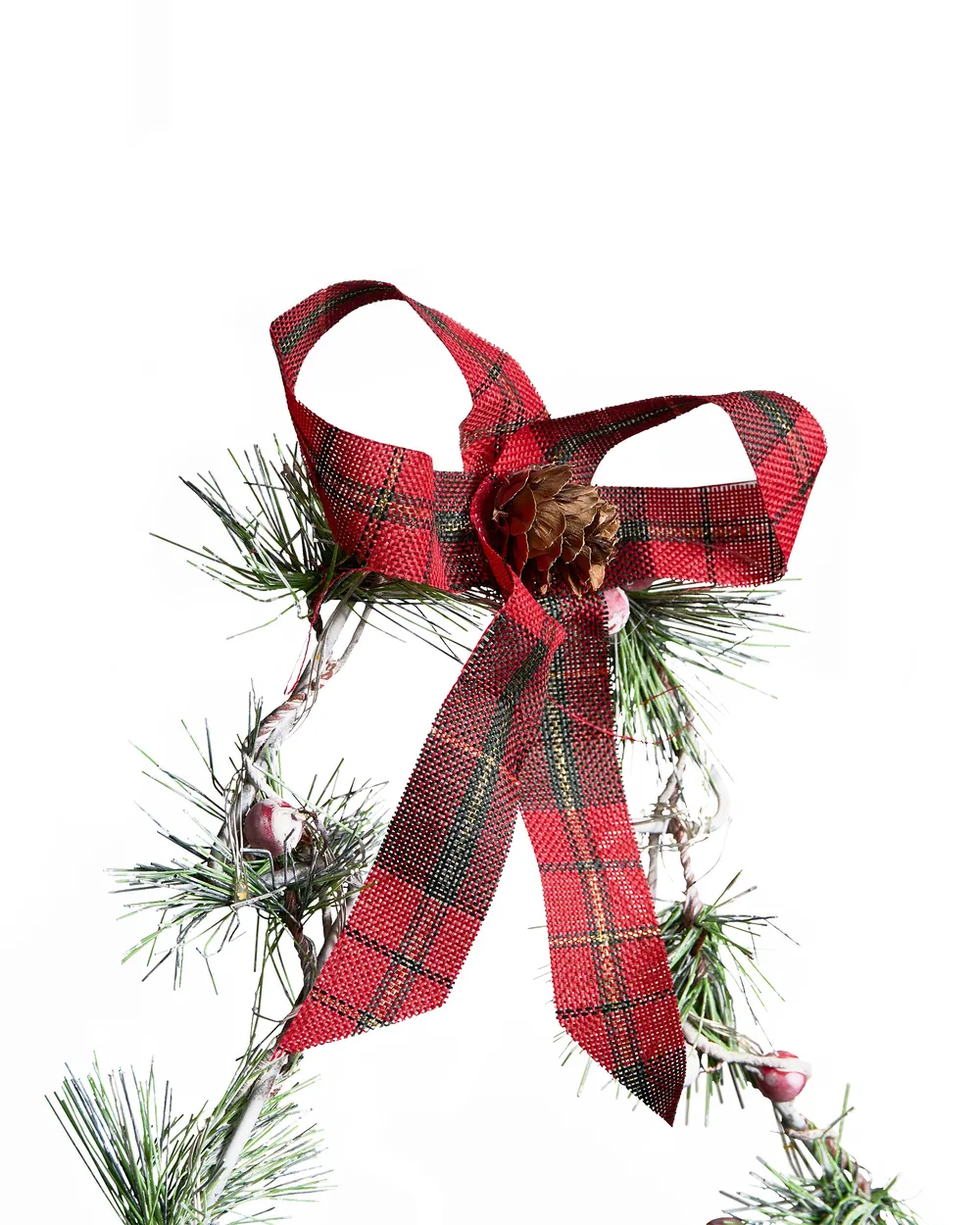 LED KYVESI 20/25/30 cm Albero di Natale Bianco_1027963