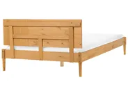 Schlafzimmer Set Kiefernholz FLAVIGNAC 140 x 200 cm Hellbraun_1118479