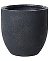 Plant Pot KANNIA 46 cm Graphite Grey