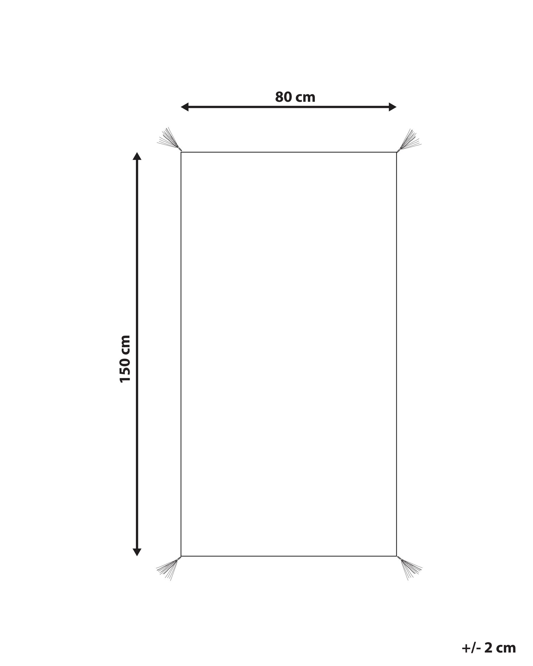 Cotton Area Rug 80 x 150 cm Orange MUGLA_839682