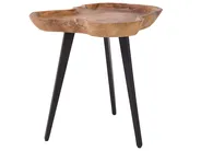 Side Table ELSA Teak Wood Brown_678493