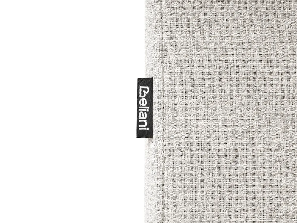 Ottoman Bed without Headboard DINAN Fabric Light Grey 180 x 200 cm (EU Super King)_1028280