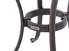 Metal Garden Bistro Set Brown TRIORA/ANDALO_931819