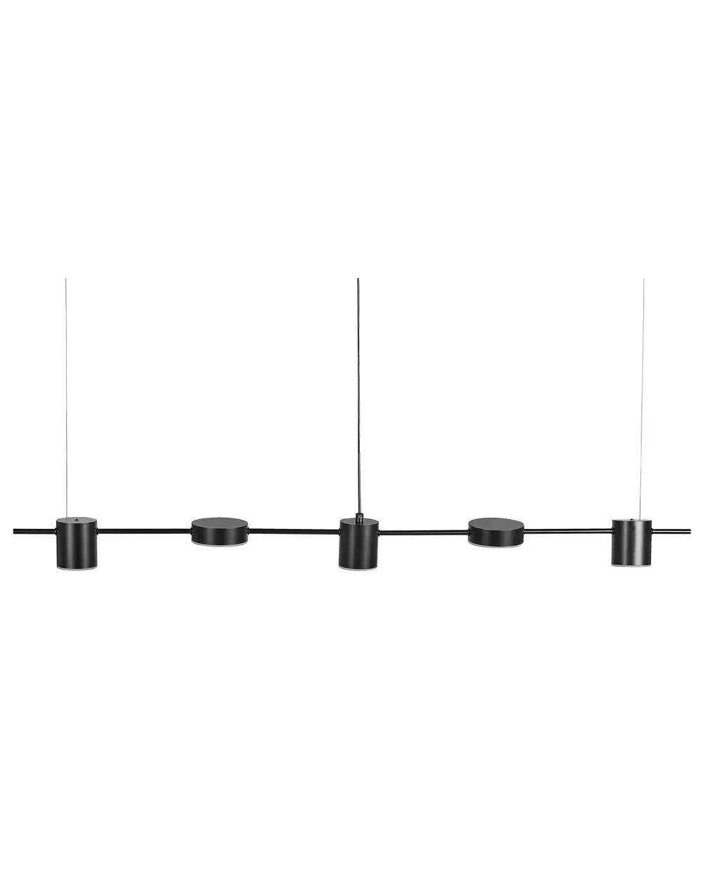 LED Pendant Lamp SESTRA Metal Black_815577