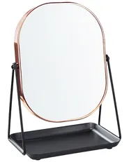 Specchio per make-up CORREZE Oro rosa_848310