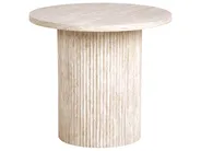 Side Table AMMON Travertine Effect_986827