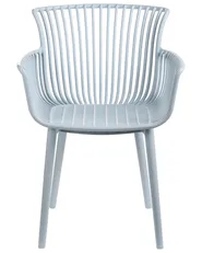 Set di 4 sedie da giardino PESARO Azzurro_998558