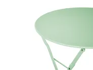 Zestaw mebli balkonowych Składane FIORI Metal Miętowy_797423