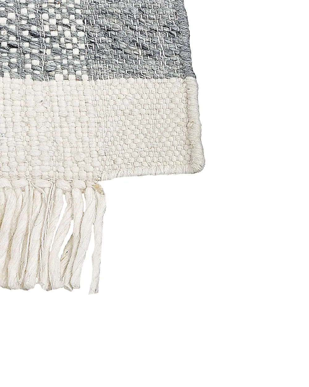 Rug TATLISU Grey 140 x 200 cm Wool_847108