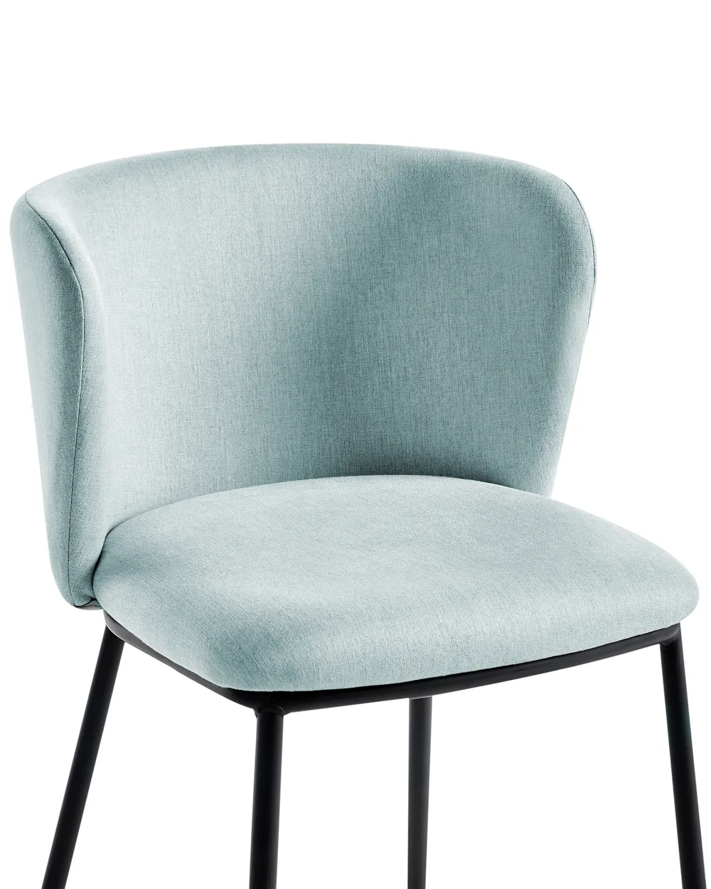 Set of 2 Dining Chairs MINA Fabric Light Blue_954061