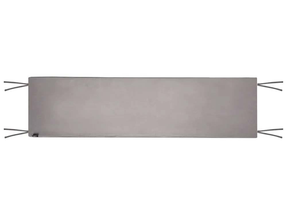 Bench Seat Pad Cushion MONSANO 168 x 35 cm Grey_1133493
