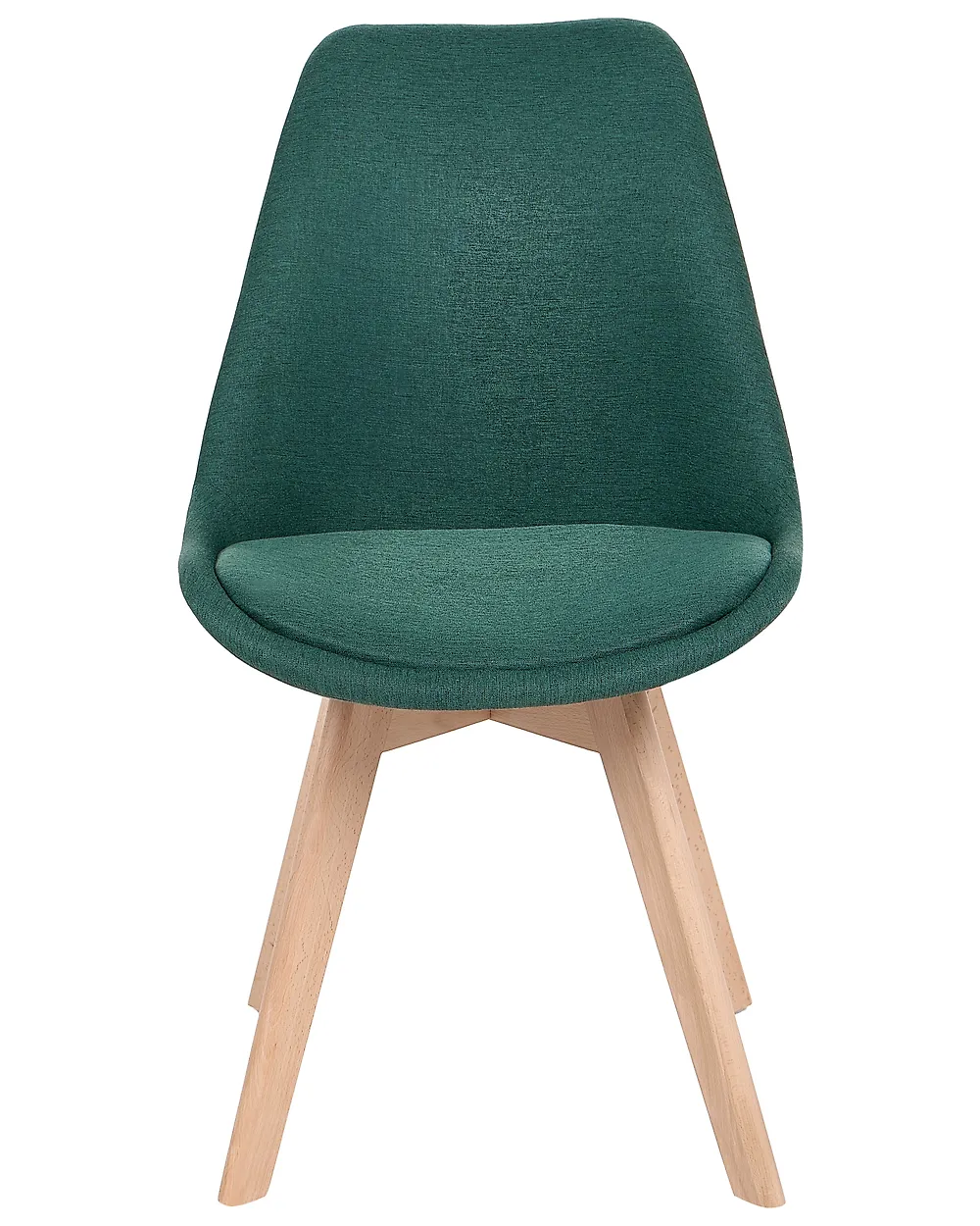 Set di 2 sedie da pranzo DAKOTA II Tessuto Verde_1187012