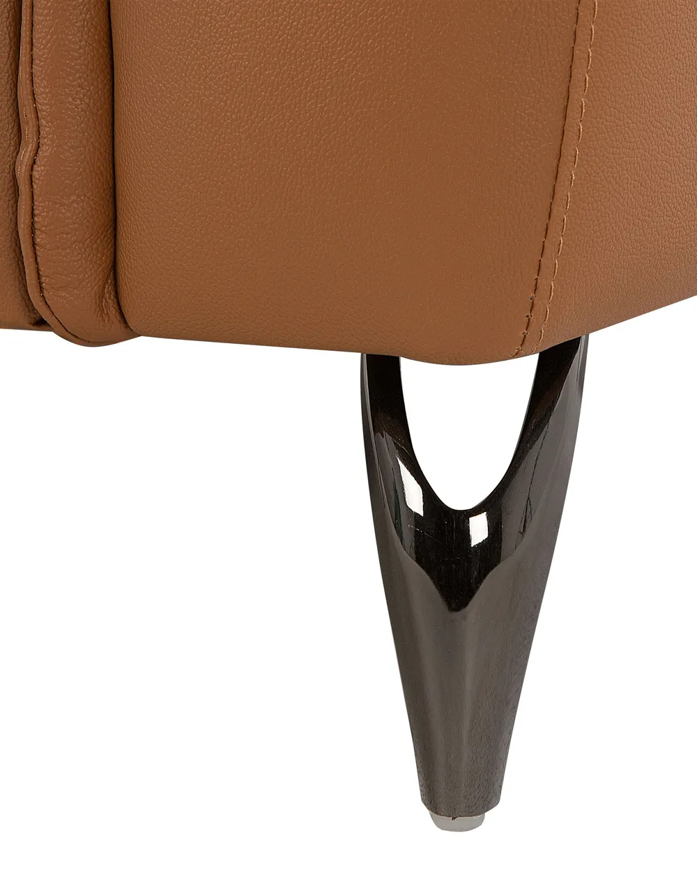 Poltrona NARWIK Pelle naturale Marrone_720582