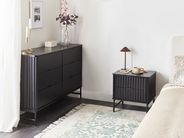 Comodino con 2 cassetti in stile boho colore legno Homcom | Maisons du Comodino con 2 cassetti in stile boho colore legno Homcom | Maisons du