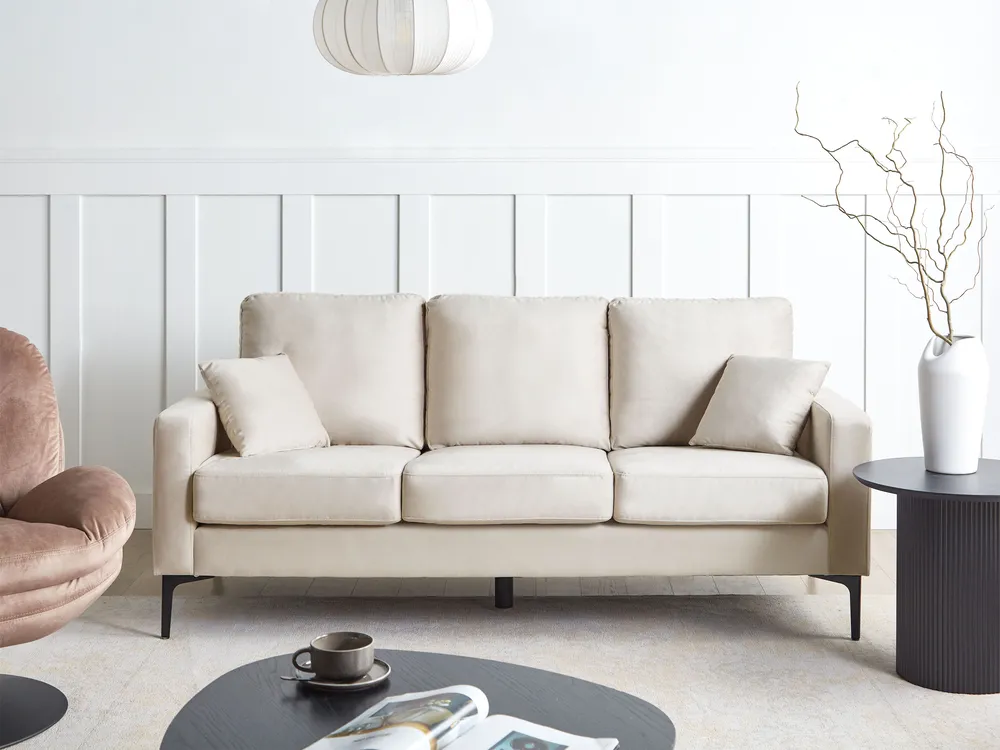 Sofa dla 3 osób GAVLE Jasnobeżowy