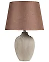 Table Lamp FERGUS Ceramic Brown