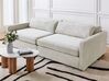 3 Seater Cord Sofa Light Grey VINSTRA_928401