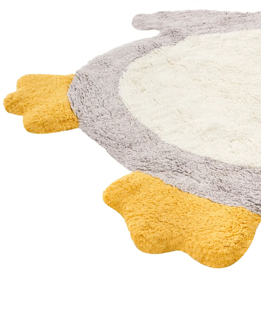 Tappeto per bambini WADDLES Grigio 100 x 120 cm Cotone_1108031