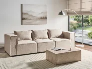 Divano modulare a U 8 posti AXEBO Bouclé Beige_1077284