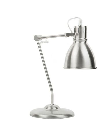 Metal Desk Lamp Silver MONSAN