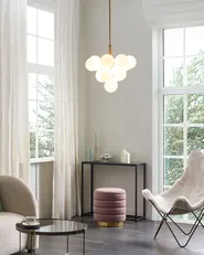 Pendant Lamp BIRRIE Metal Brass_868521