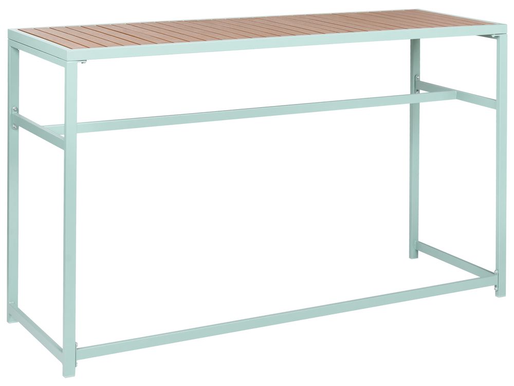 Garden Bar Table AVETRANA 150 cm 50 cm Light Green