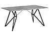 Mesa de comedor BUSCOT Gris efecto hormigón 160 cm 90 cm