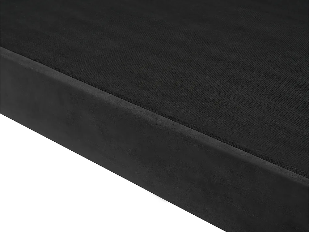 Sofa 2 personers SKIEN II Velour Sort_1161637