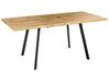 Rozkladací jedálenský stôl HARLOW Hnedá 140/180 cm 90 cm
