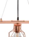 3 Light Pendant Lamp Copper ORNE_713588