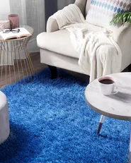 Shaggy Rug CIDE Blue 200 x 300 cm_746884