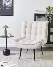 Armchair ALVESTA Boucle White_958758
