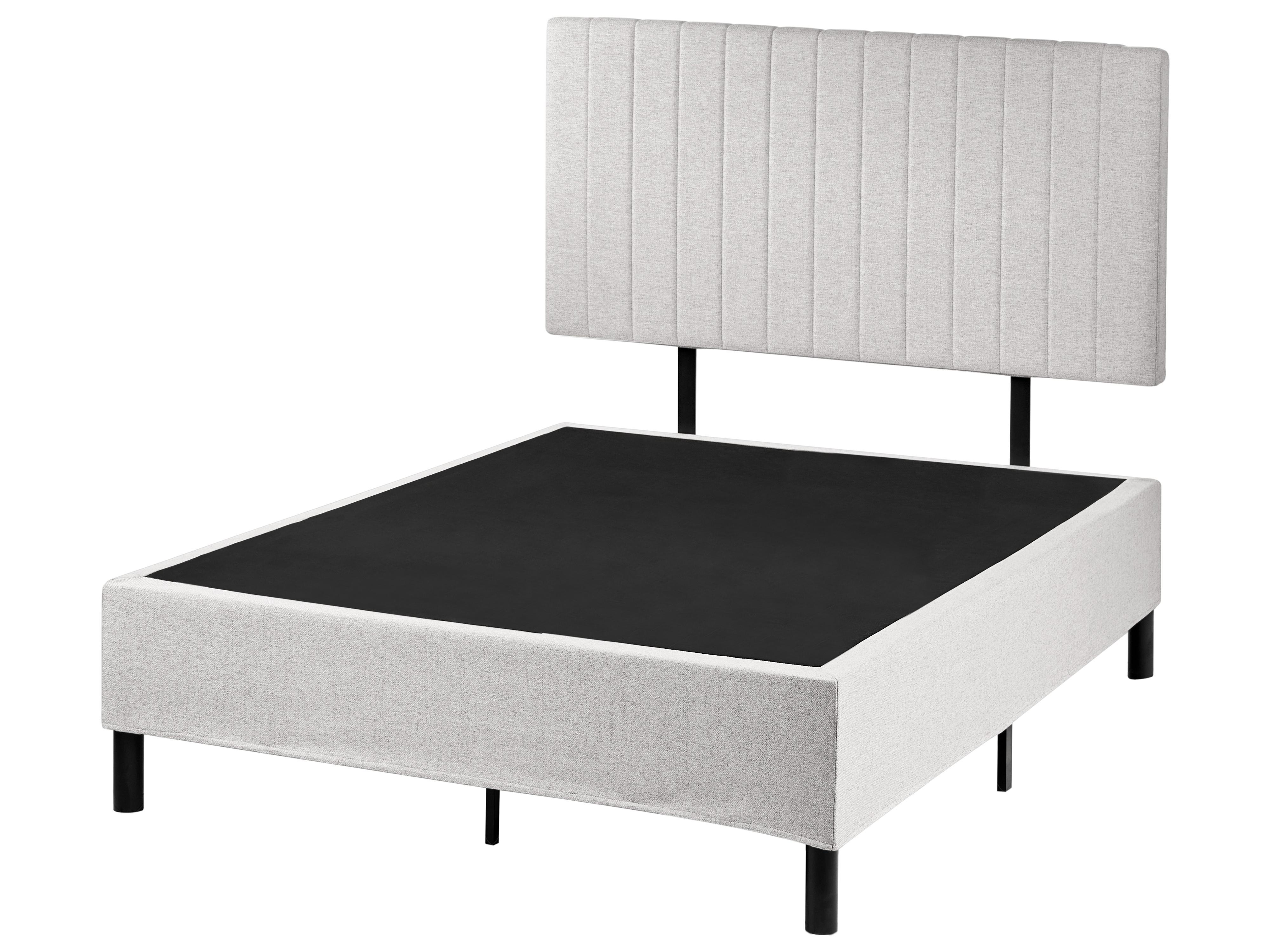 Divan Bed Fabric COUNTESS 120 x 200 cm (EU Small Double) Light Grey_1054523