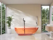 Freestanding Bathtub BLANCARENA 1700 x 780 mm Light Red_891355