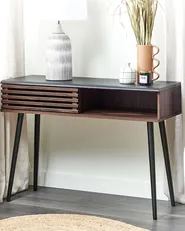 Console Table PERTH Dark Brown_832803