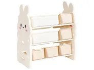 Toy Storage Organiser TOKO Rabbit 73 cm Beige_1123959
