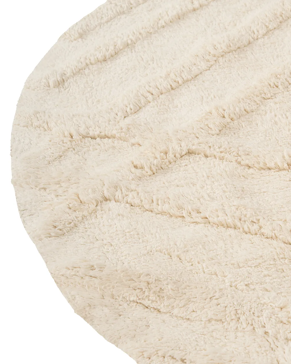 Kids Rug TURTUK  Light Beige ø 160 cm Cotton_1155200