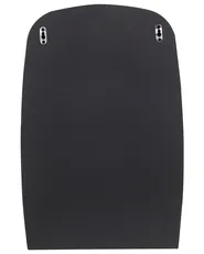 Lustro ścienne z półką BRANNAY 40 cm 60 cm Srebrny_915537